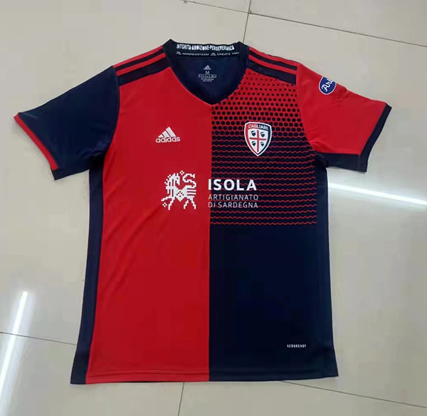 AAA Quality Cagliari 21/22 Home Soccer Jersey